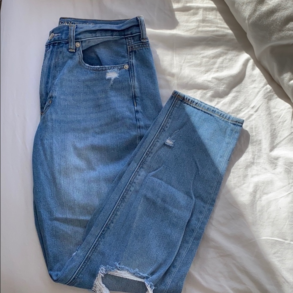 Ripped Mom jeans